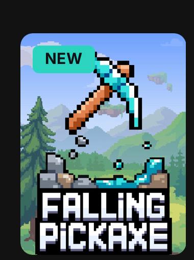 Оригинальная обложка Falling Pickaxe